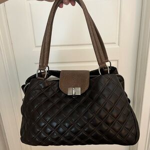 EUC Marc Jacobs chocolate brown handbag